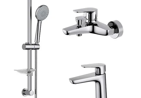 Комплект для ванны Aquatek Бетта AQ1130CR 3 в 1 AQ1110CR+AQ1140CR+AQ2013CR