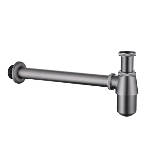 Сифон для раковины ABBER AF0032NG оружейная сталь