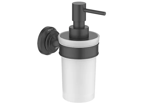 Настенный дозатор для жидкого мыла AQUATEK КЛАССИК AQ4405CR, черный