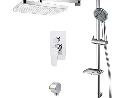 Комплект для душа Aquatek Вега AQ1074CR 4 в 1 AQ1046CR+AQ2081CR+AQ2454CR+AQ2011CR