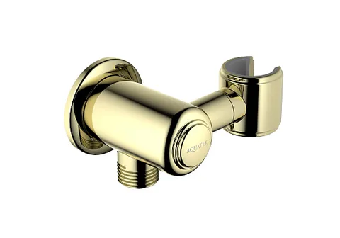 Шланговое подключение AQUATEK AQ2462PG КЛАССИК, полированное золото