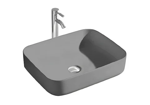 Раковина накладная на столешницу для ванной Aquatek ВЕГА AQ5515-MG 500*390*130