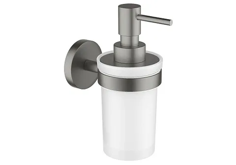 Настенный дозатор для мыла AQUATEK ВЕГА AQ4105BGM, оружейная сталь