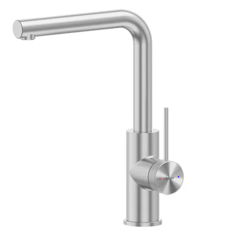 Смеситель ABBER Emotion 316 AF8814BST для кухни, брашированная сталь