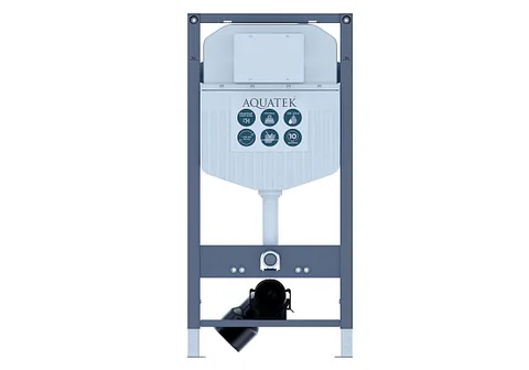 Инсталляция для подвесного унитаза Aquatek Duos 50 INS-0000023 , 1130*530*100 мм , +звукоизоляционная прокладка
