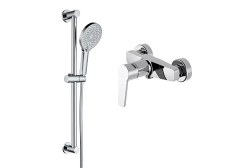 Комплект смесителей для душа Aquatek Лугано AQ1732CR, с лейкой