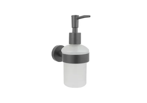 Настенный дозатор для мыла AQUATEK ВЕГА AQ4005BGM, оружейная сталь
