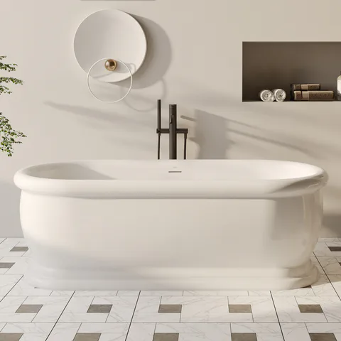 Акриловая ванна ABBER AB9515 белая