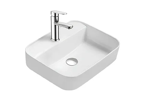 Раковина накладная на столешницу для ванной Aquatek ВЕГА AQ5506-MW 500*395*140