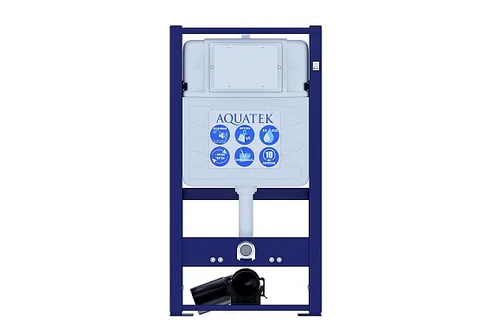 Инсталляция для подвесного унитаза отдельностоящая Aquatek INS-0000016
