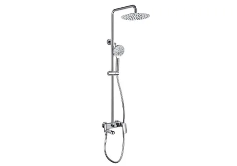 Душевая система с душем и смесителем AQUATEK AQ2040CR, 3 режима
