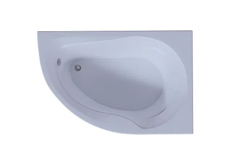 Акриловая ванна Aquatek Вирго 150x100 асимметричная, правая, с каркасом и экраном, без гидромассажа