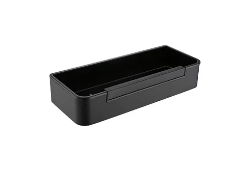 Металлическая полка для душа AQUATEK AQ4966MB, черный матовый