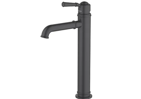 Смеситель для раковины 235, без донного клапана AQUATEK, матовый черный AQ1504MB Классик