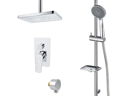 Комплект для душа Aquatek Вега AQ1075CR 4 в 1 AQ1046CR+AQ2071CR+AQ2454CR+AQ2011CR