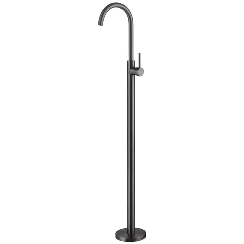 Смеситель ABBER Wasser Kreis AF8141NG напольный для раковины, оружейная сталь
