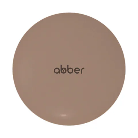 Накладка на слив для раковины ABBER AC0014MBB бежевая матовая, керамика