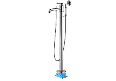 Смеситель для ванны напольный (внешняя и скрытая часть) AQUATEK AQ1545CR Классик