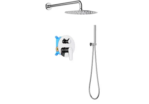 Душевой комплект с тропическим душем AQUATEK AQ1172CR БЕТТА