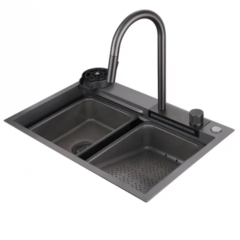 Кухонная мойка ABBER Wasser Kreis AF2194NG оружейная сталь