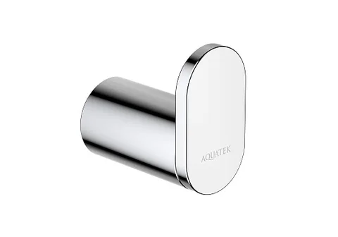 Крючок в ванную для полотенец AQUATEK ЛИРА AQ4425CR, хром