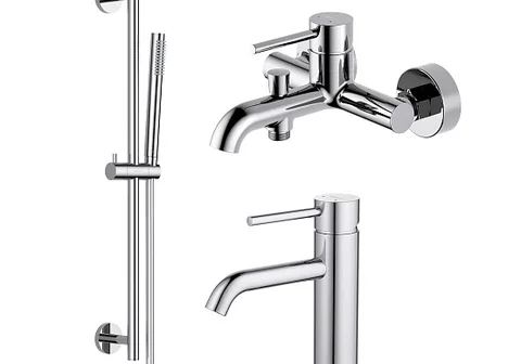 Комплект для ванны Aquatek Европа AQ1330CR 3 в 1 AQ1310CR+AQ1340CR+AQ2012CR