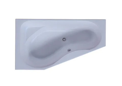 Акриловая ванна Aquatek Медея 170x95 асимметричная, левая, с каркасом и экраном, без гидромассажа