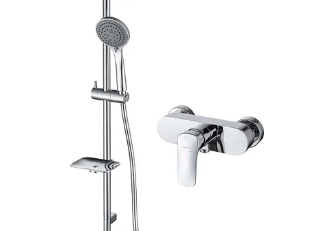 Комплект для душа Aquatek Вега AQ1032CR 2 в 1 AQ1060CR+AQ2011CR