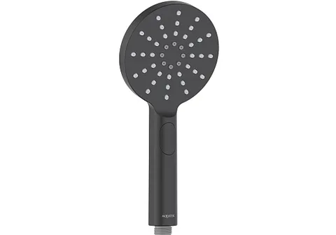 Ручной душ Select 120 3 режима AQUATEK, матовый черный AQ2006MB Оберон
