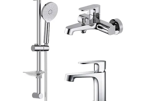 Комплект для ванны Aquatek Оберон AQ1230CR 3 в 1 AQ1210CR+AQ1240CR+AQ2014CR