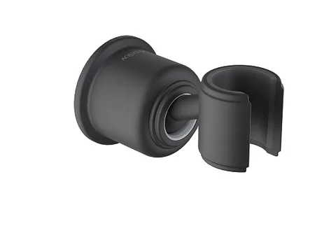 Держатель ручного душа AQUATEK, матовый черный AQ2407MB Классик