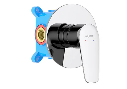 Смеситель для душа (внешняя и скрытая часть) AQUATEK AQ1166CR Бетта