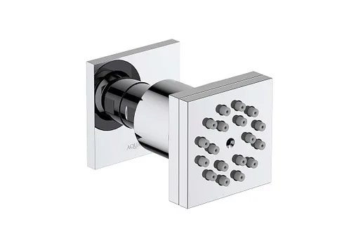 Душевая форсунка AQUATEK AQ2098CR, 5х5 см, хром