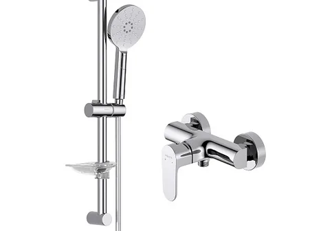Комплект для душа Aquatek Оберон AQ1232CR 2 в 1 AQ1260CR+AQ2014CR