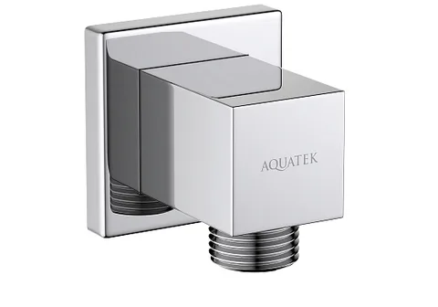Шланговое подключение для душа AQUATEK AQ2458CR, хром