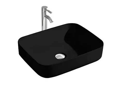 Раковина накладная на столешницу для ванной Aquatek ВЕГА AQ5515-MB 500*390*130