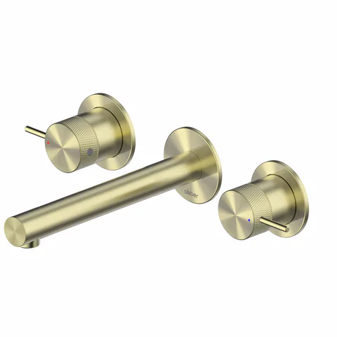 Смеситель ABBER Emotion 316 AF88121BG-M для раковины скрытого монтажа, брашированное золото