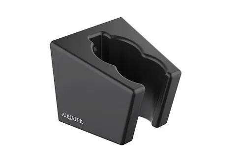 Держатель ручного душа AQUATEK, матовый черный AQ2402MB