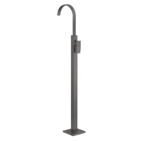 Смеситель ABBER Wasserfall AF8640NG напольный для раковины, оружейная сталь