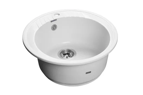GranFest RONDO GF-R-520, мойка, мрамор, иней