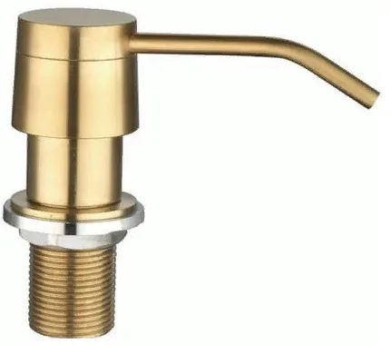 Seaman SSA-011-GS (Gold Satin, PVD, satin), дозатор для жидкого мыла, золото сатин