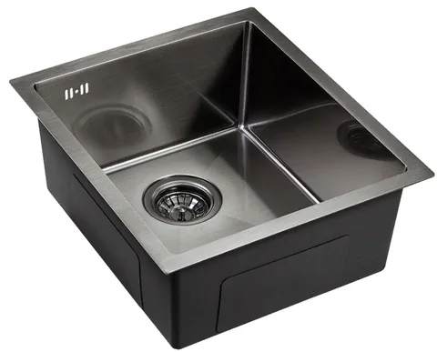 Emar EMB-130 PVD Nano Dark, мойка, нержавеющая сталь, вороненая сталь