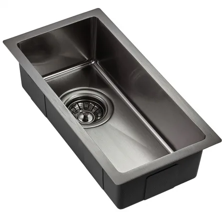 Emar EMB-126A PVD Nano Dark, мойка, вороненая сталь