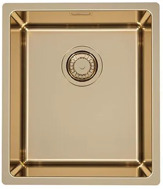 ALVEUS KOMBINO 20 MONARCH BRONZE SAT-90, мойка, нерж. сталь, бронза (в компл. с выпуском без сифона)