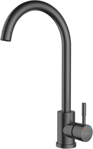 GranFest GF-Z-5410, смеситель, нержавеющая сталь, PVD графит
