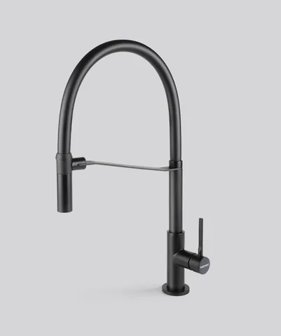Falmec TREVI PRO MATT BLACK, смеситель, черный матовый