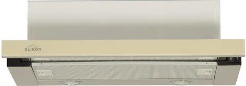 Elikor Интегра GLASS 50Н-400-В2Д нерж/стекло бежевое