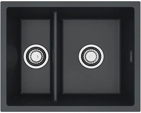 ALVEUS OMNI 50 GRANITAL CARBON-G91, мойка, гранит, черный (в комплекте с сифоном 1150202)