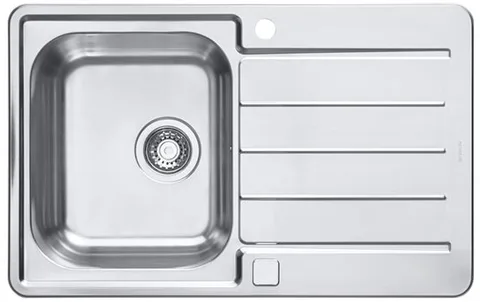 ALVEUS LINE MAXIM 80 SAT-90, мойка, нержавеющая сталь (в компл.с сифон 1127251)