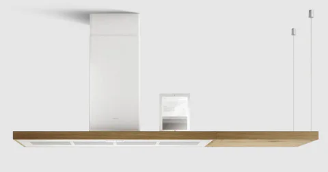 ELICA BIO ISLAND WH/A/120X53 ROVERE